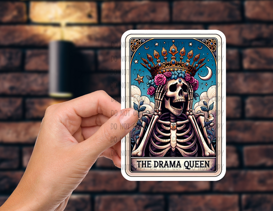 The drama queen - Vinyl Sticker