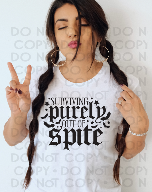 Surviving purely out of spite - DTF