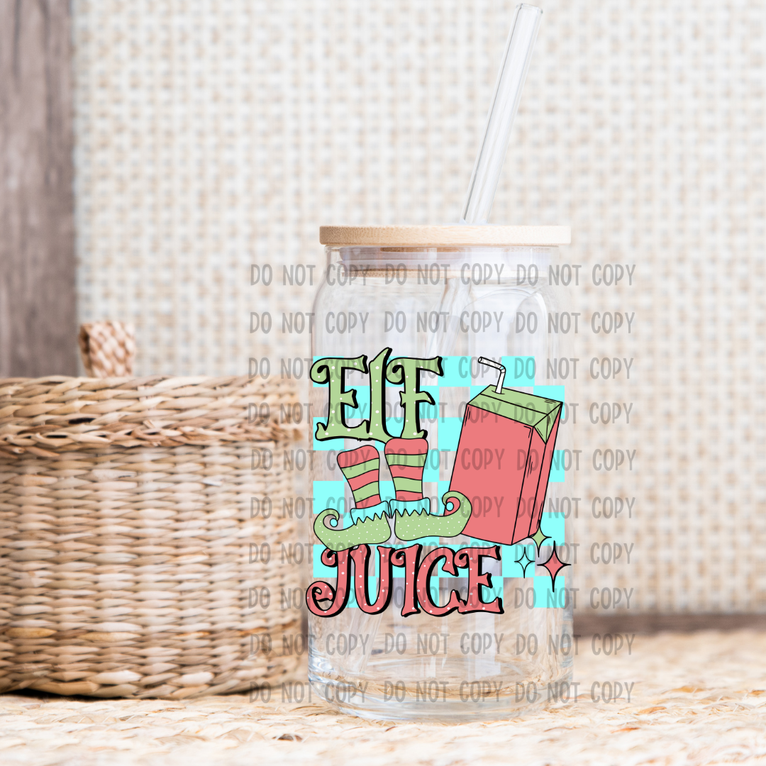 Elf Juice - UV DTF Decal