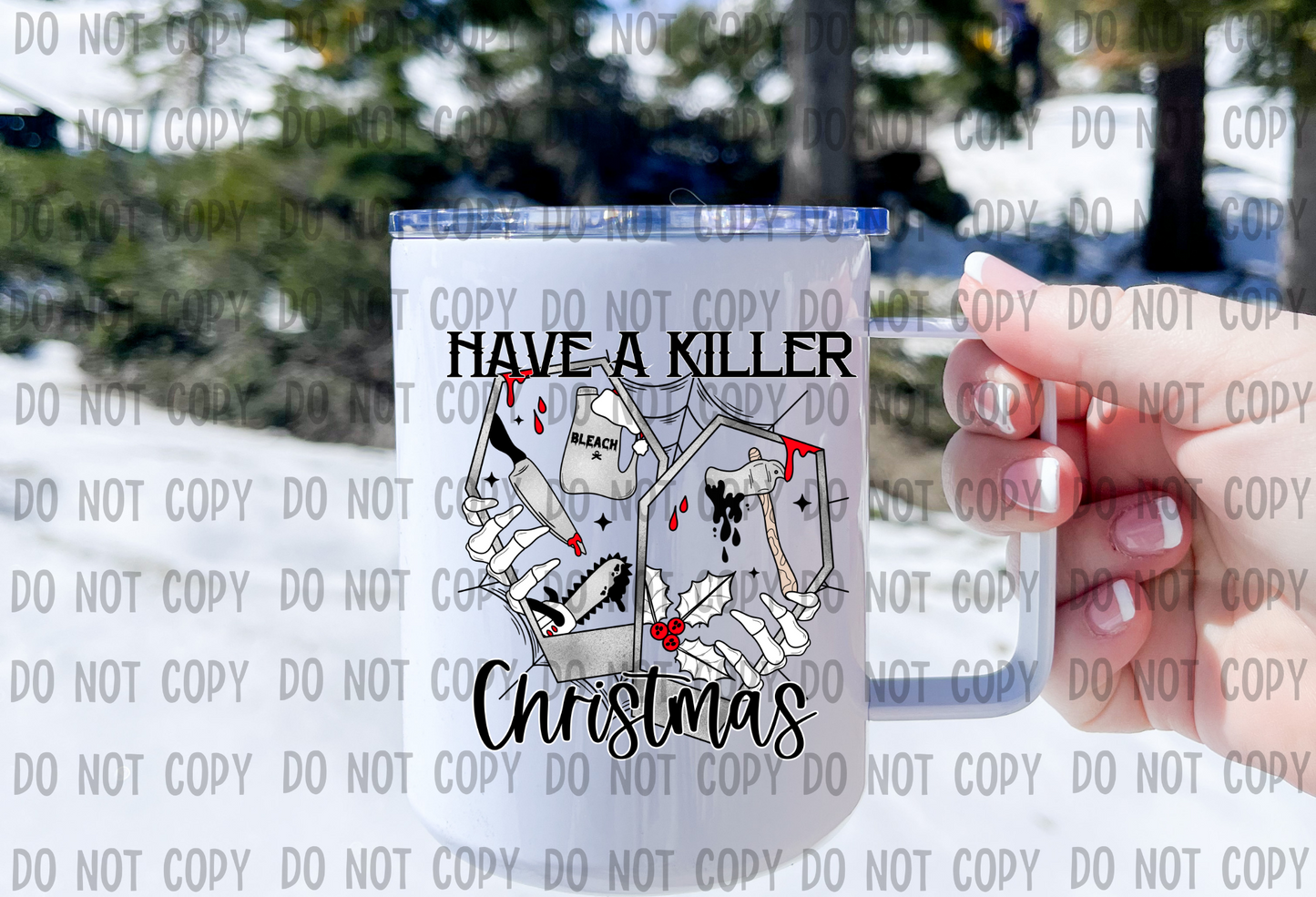 Have A Killer Christmas - UV DTF Decal