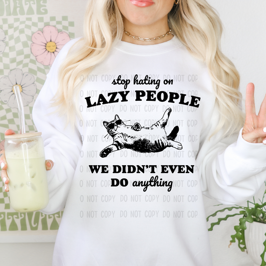 Lazy People - DTF