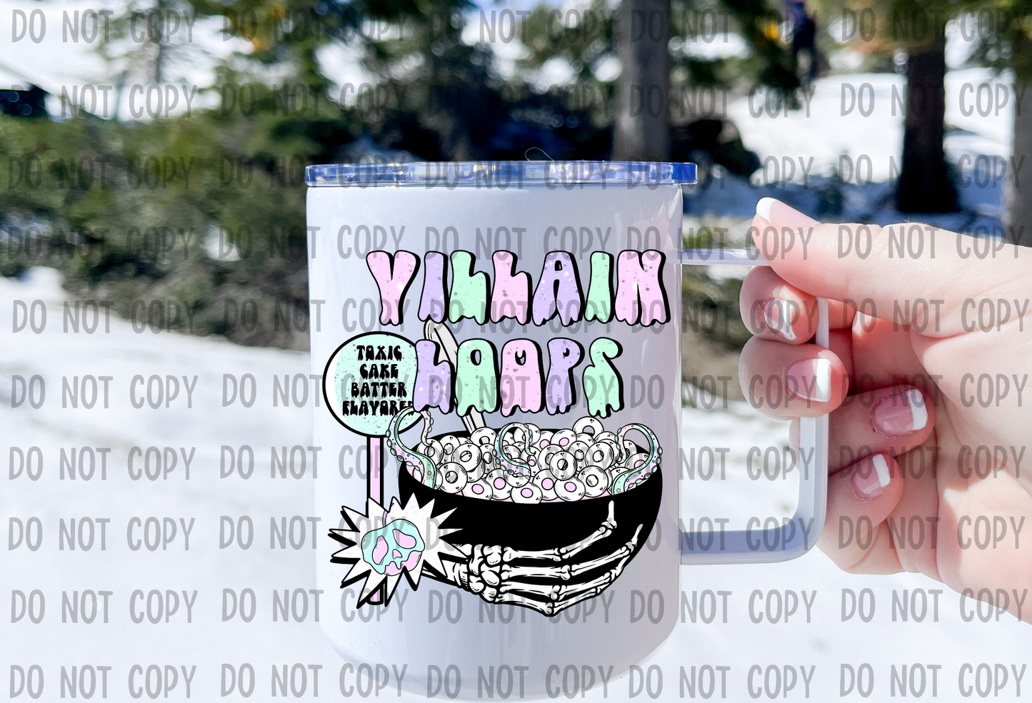 Villain Loops - UV DTF Decal