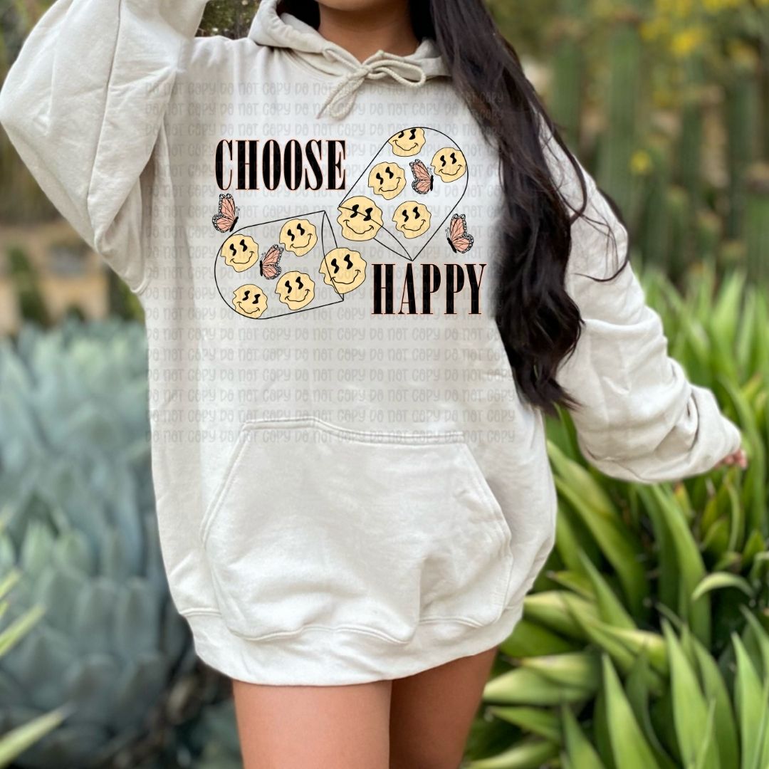 Choose Happy - DTF