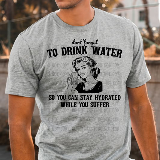 Drink water - DTF