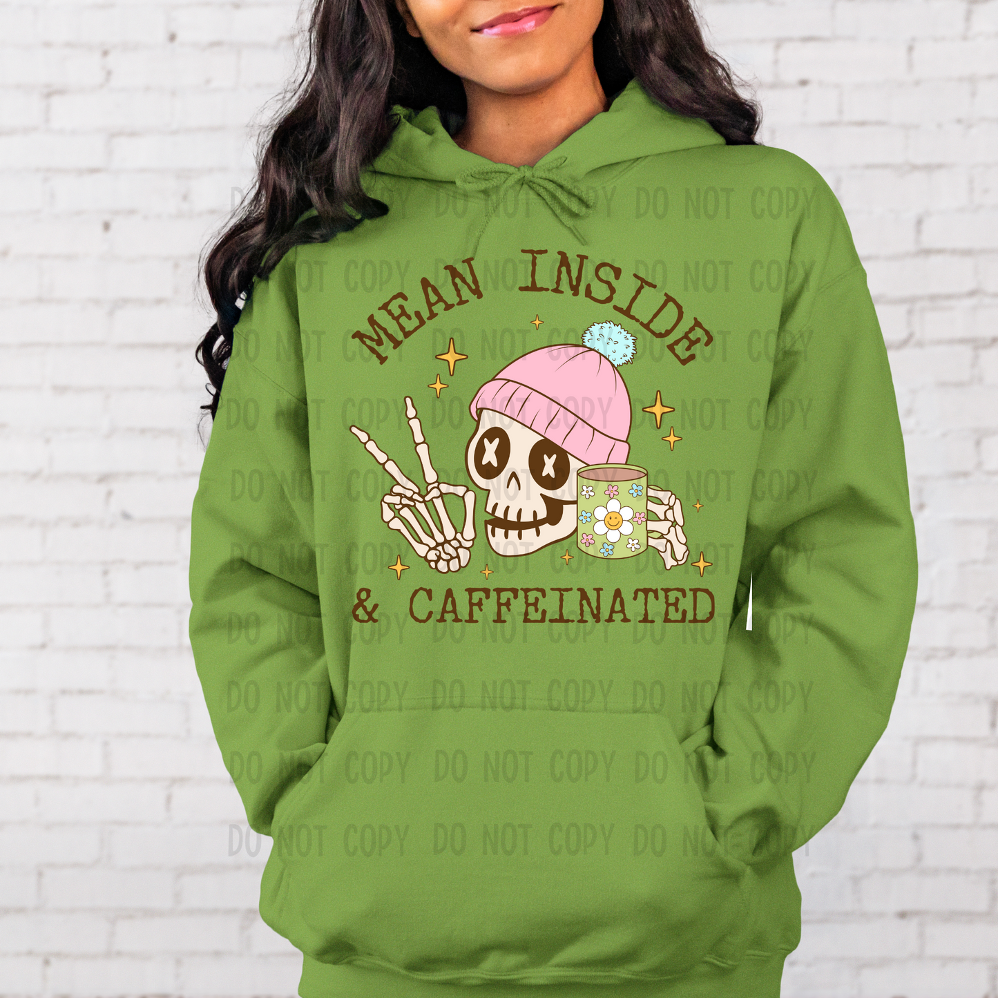 Mean inside and caffeinated - Sublimation