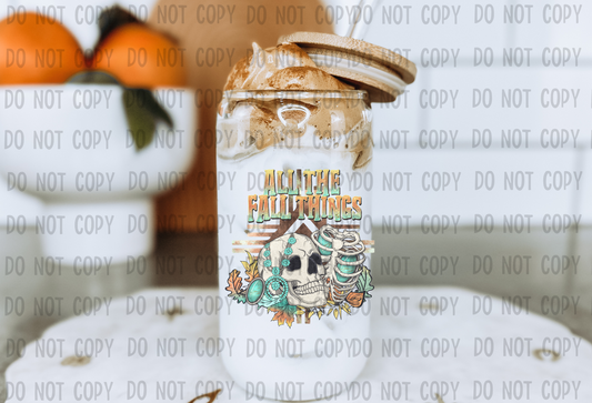 All The Fall Things - UV DTF Decal