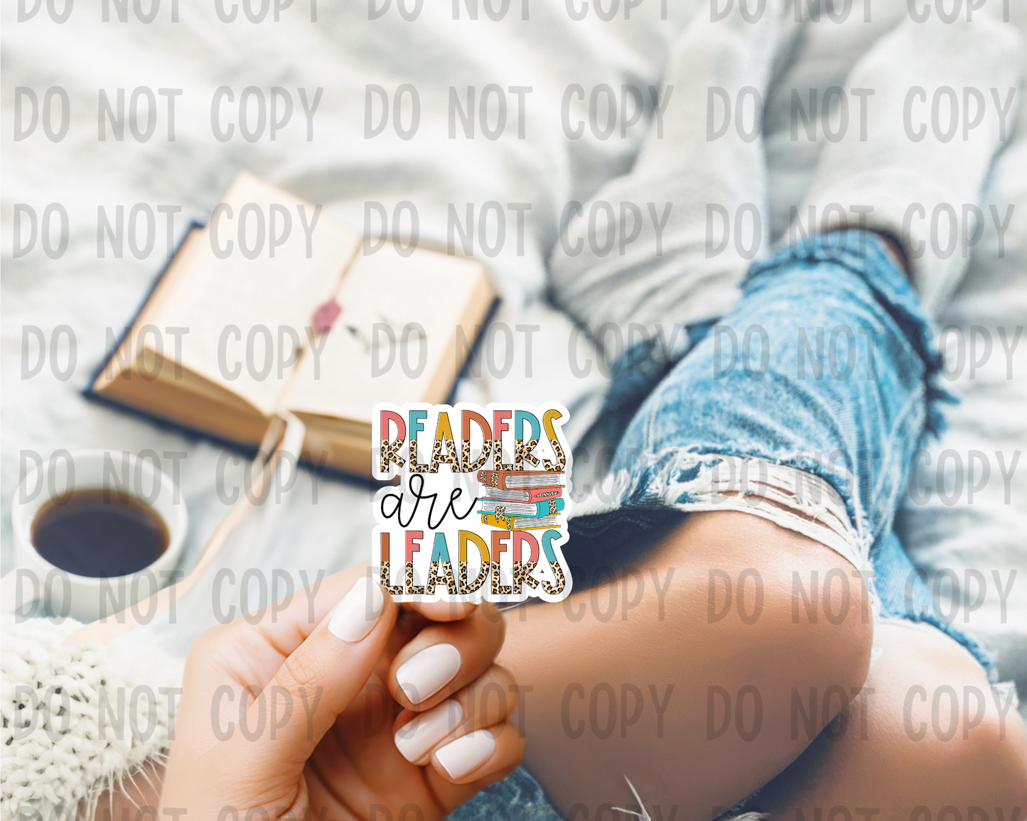 Readers are leaders - Vinyl Sticker