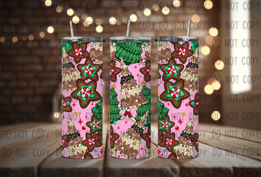 Sweet Christmas Wishes - Sublimation 20oz Straight Wrap