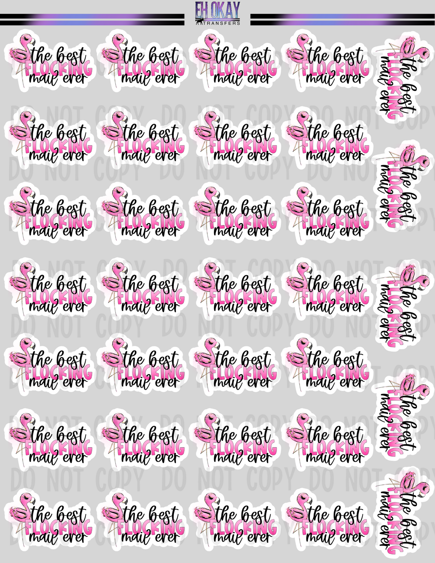 The best Mail - Vinyl sticker sheet