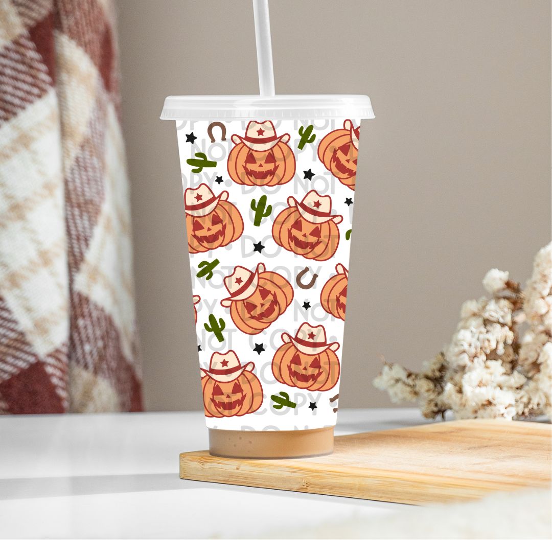 Country Pumpkins - UV DTF 24oz Wrap