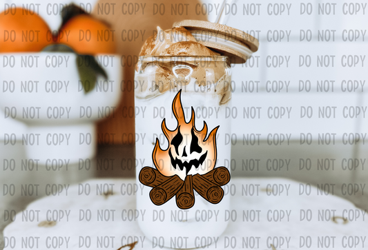 Spooky Campfire - UV DTF Decal