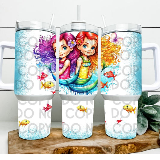 Mermaids - 40oz  Sublimation Wrap