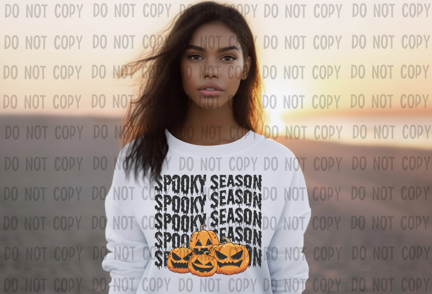 Spooky Season Distressed - DTF