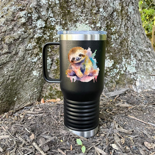 Baby Sloth  - UV DTF Decal