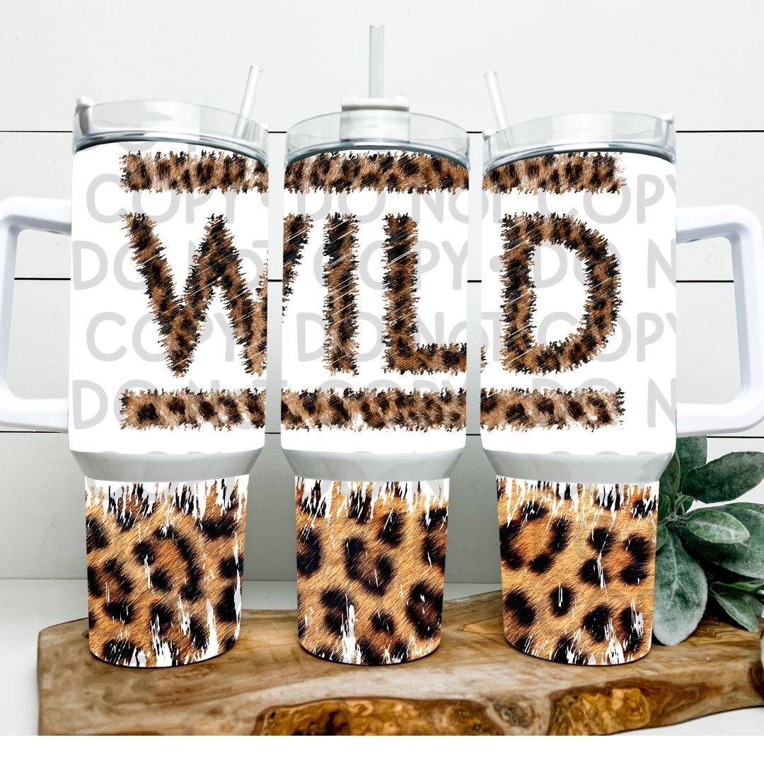 Wild - 40oz  Sublimation Wrap