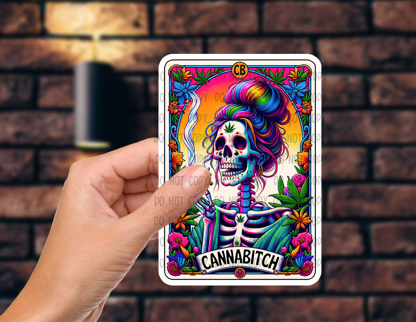 Cannabitch - Vinyl Sticker