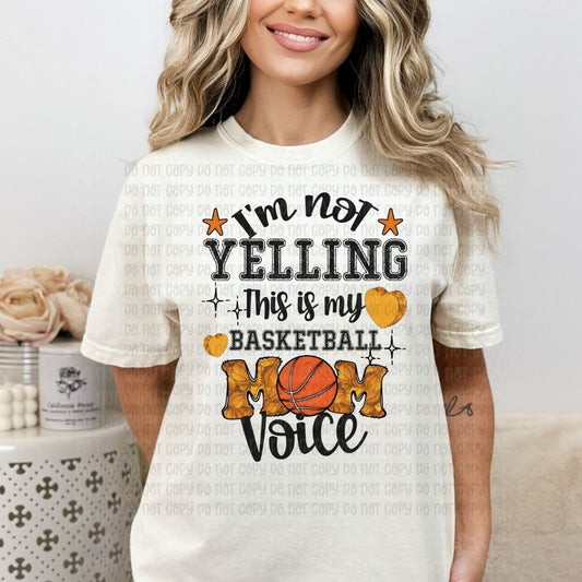 Basketball Mom Voice - DTF
