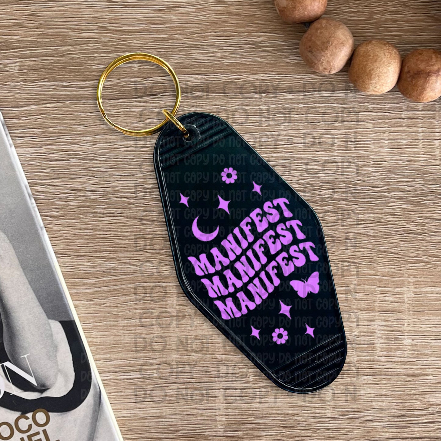 Manifest - UV DTF Keychain Decal