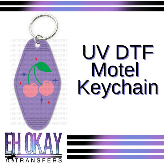 Cherries - UV DTF Keychain Decal