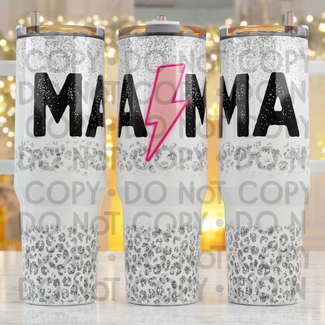 Mama Bolt - 40oz  Sublimation Wrap