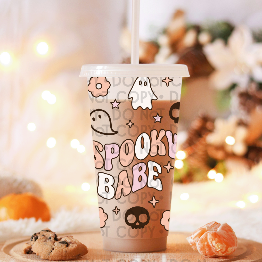 Spooky Babe - UV DTF 24oz Wrap