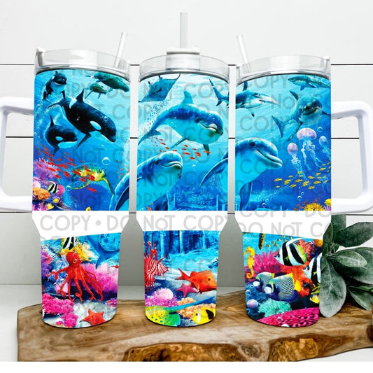 Under The Sea - 40oz  Sublimation Wrap