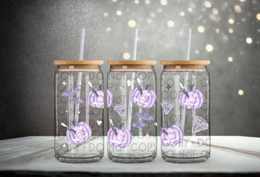 Pastel Pumpkins Wrap 16oz - UV DTF