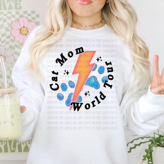 Cat Mom World Tour - DTF