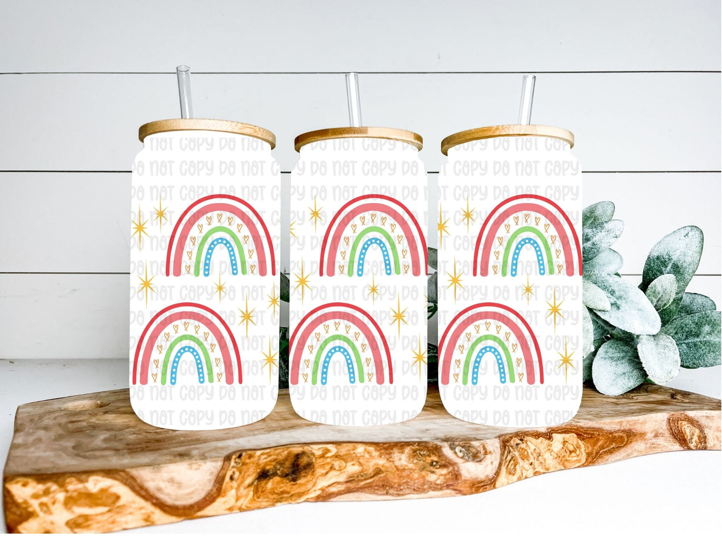 Rainbows Wrap 16oz - UV DTF