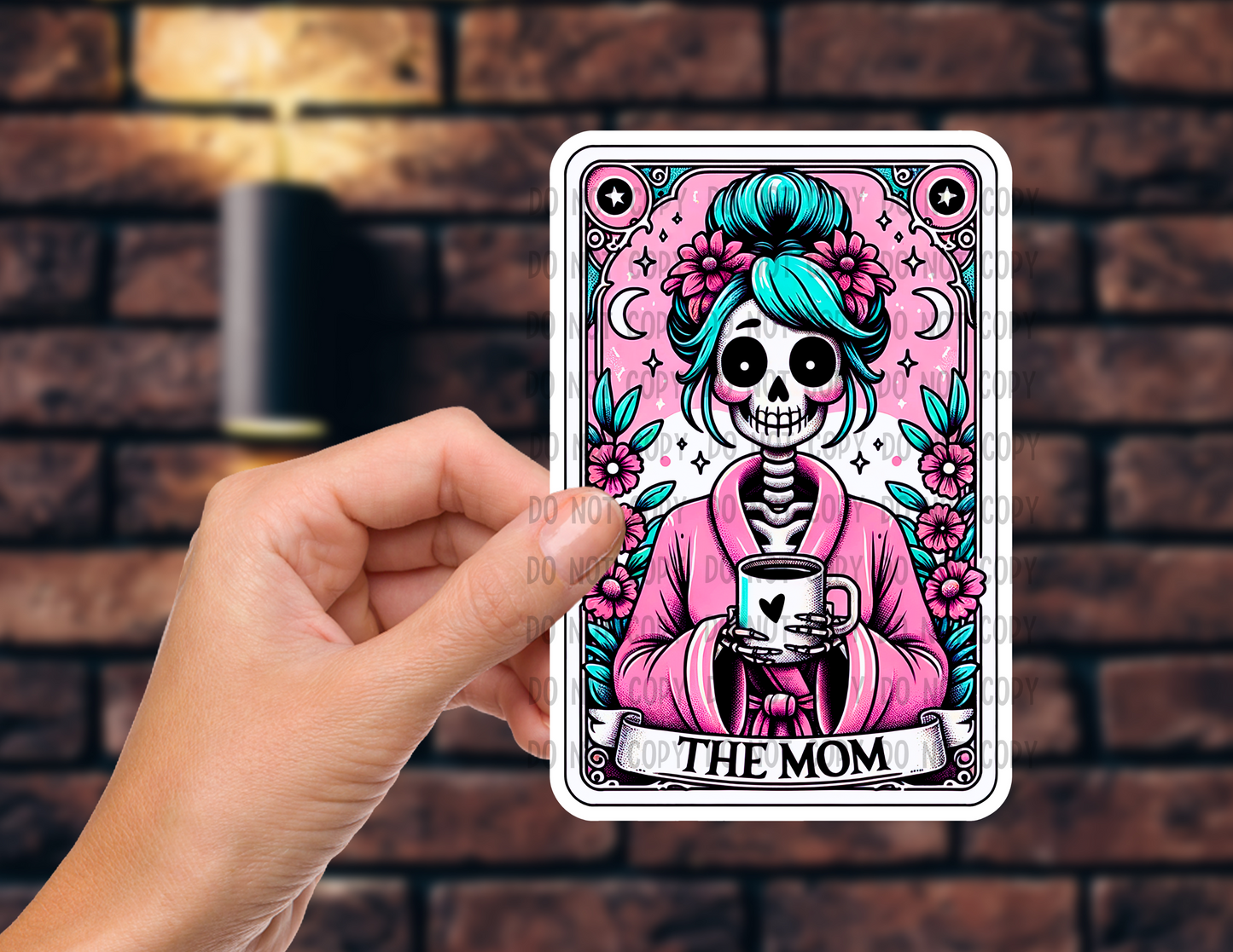 The mom - Vinyl Sticker