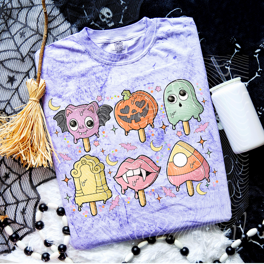 Halloween popsicles - Sublimation