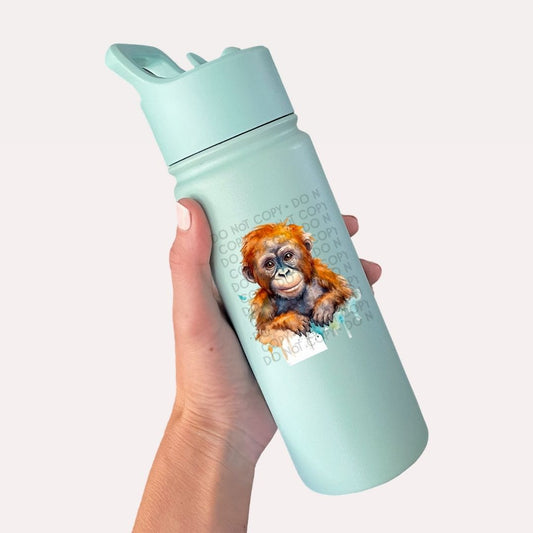 Baby Orangutang  - UV DTF Decal