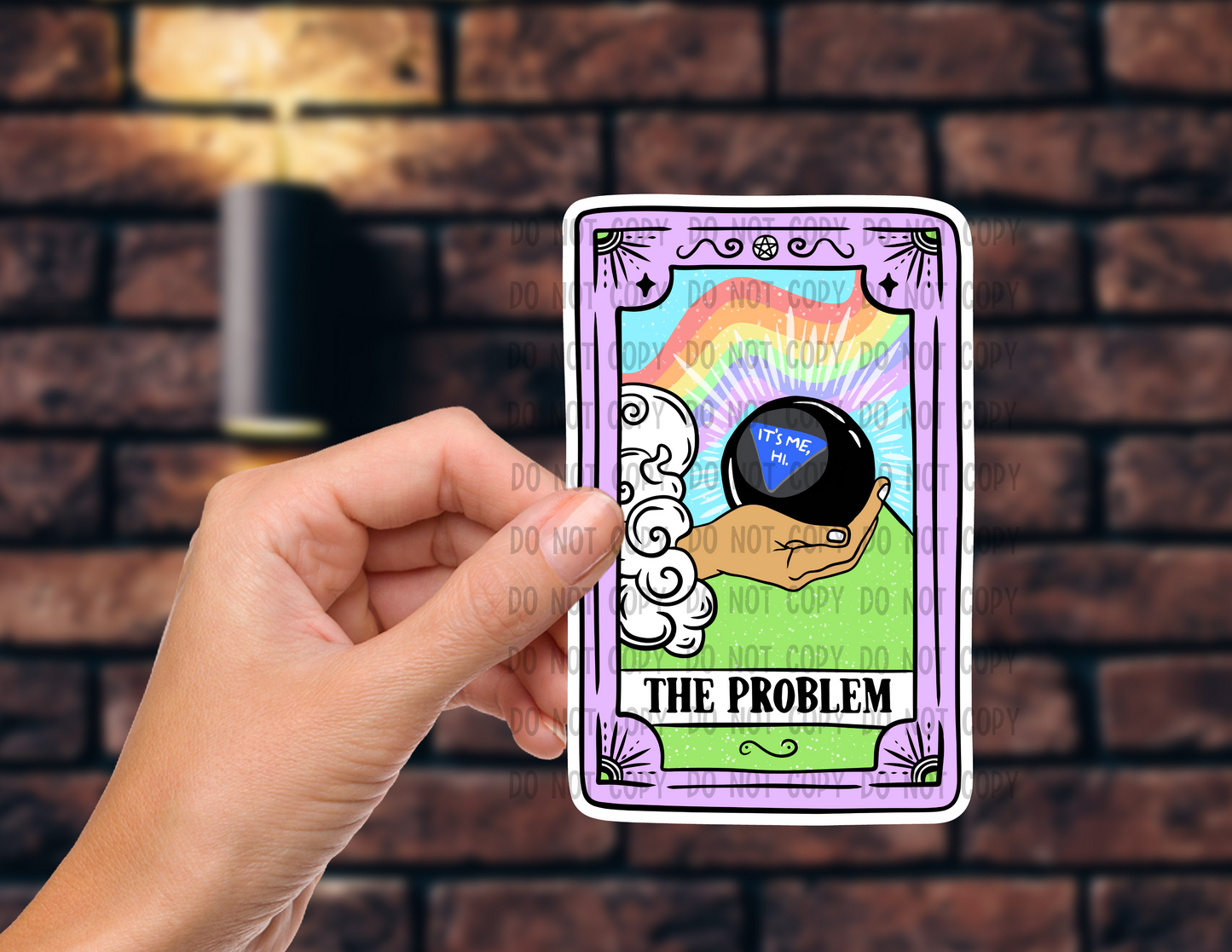 The problem - Vinyl Sticker