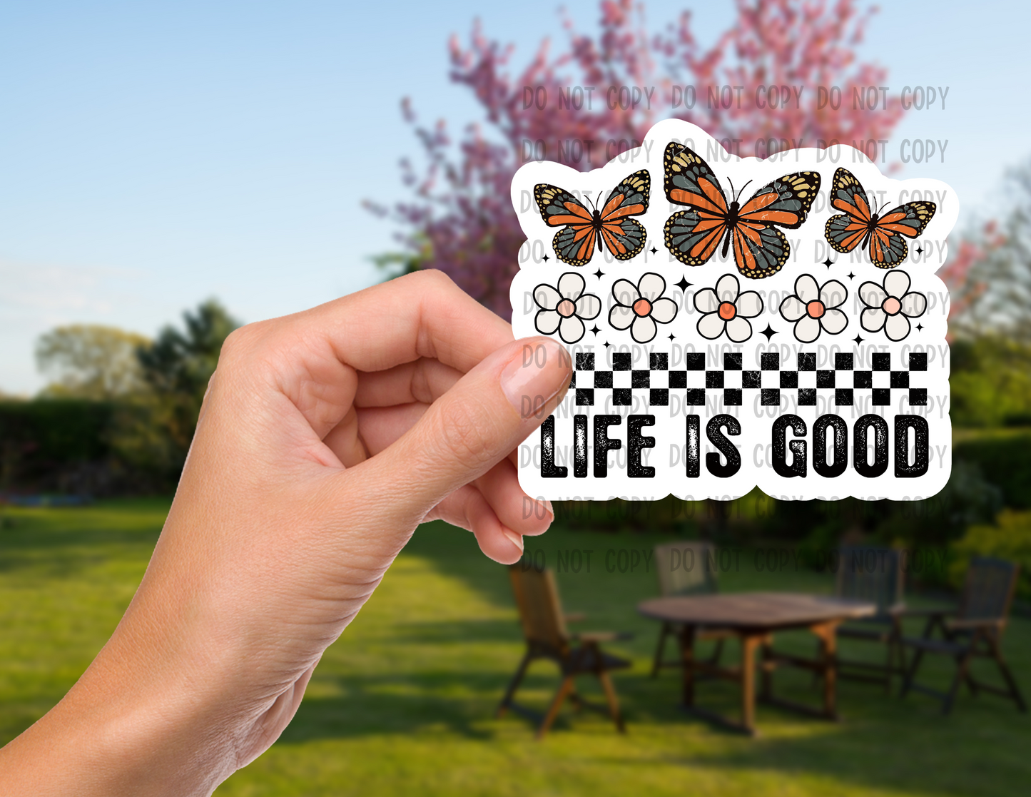 Life is good - Vinyl Sticker