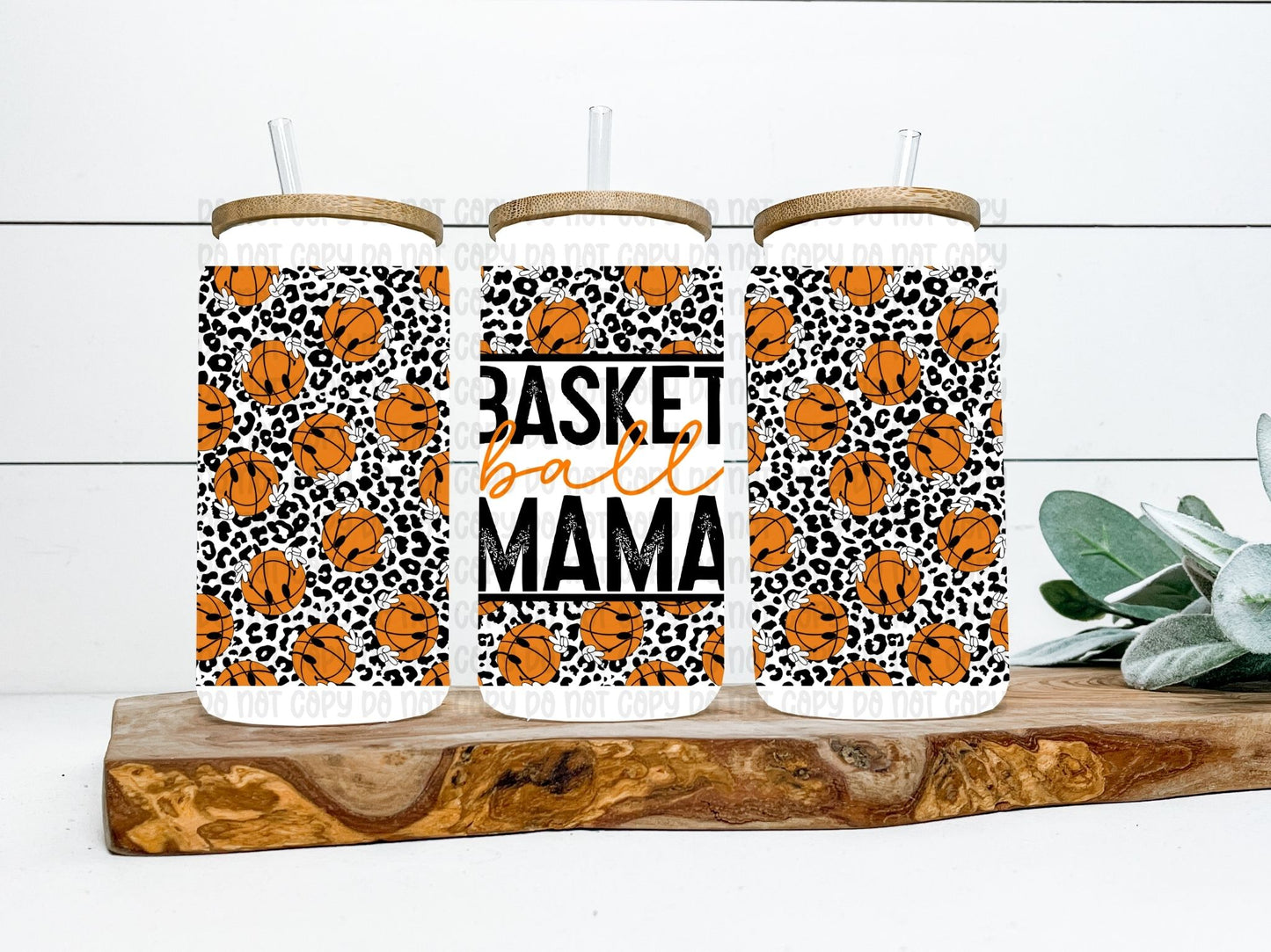 Basketball Mama Wrap 16oz - UV DTF