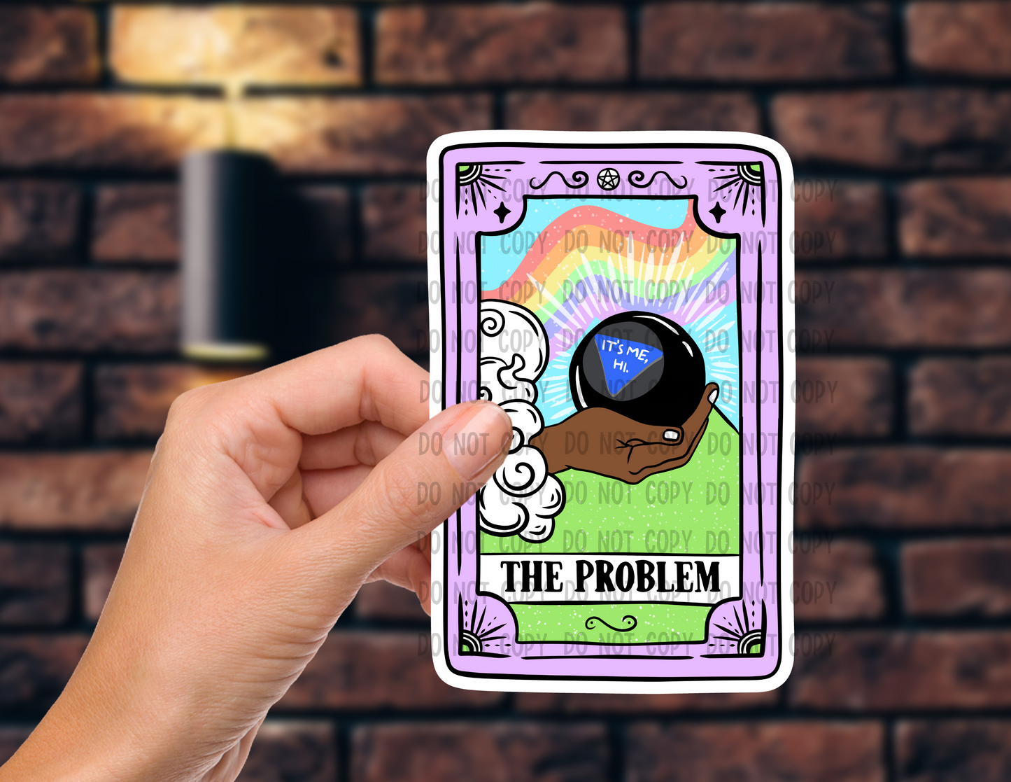 The problem - Vinyl Sticker