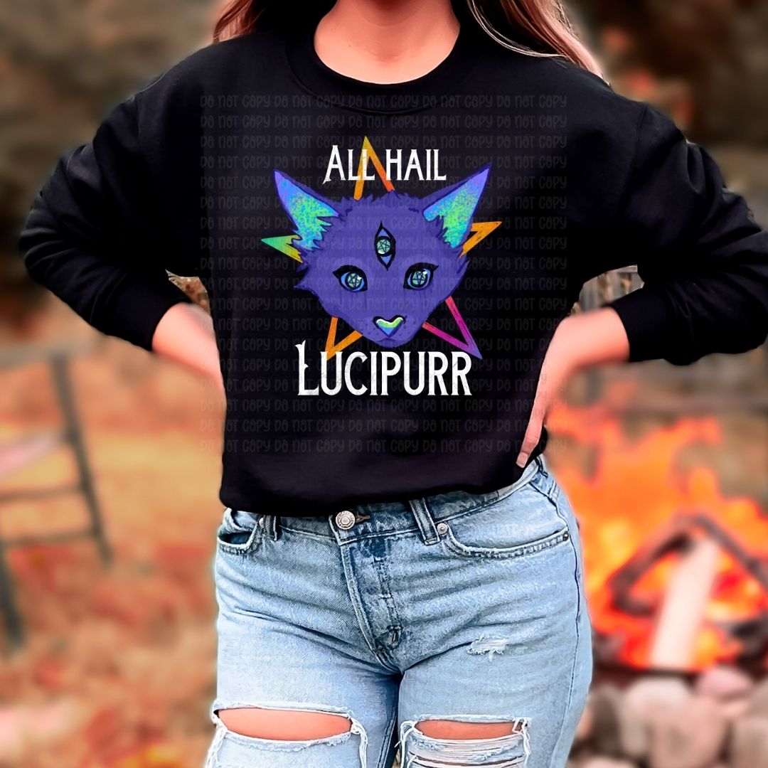 All Hail Lucipurr - DTF