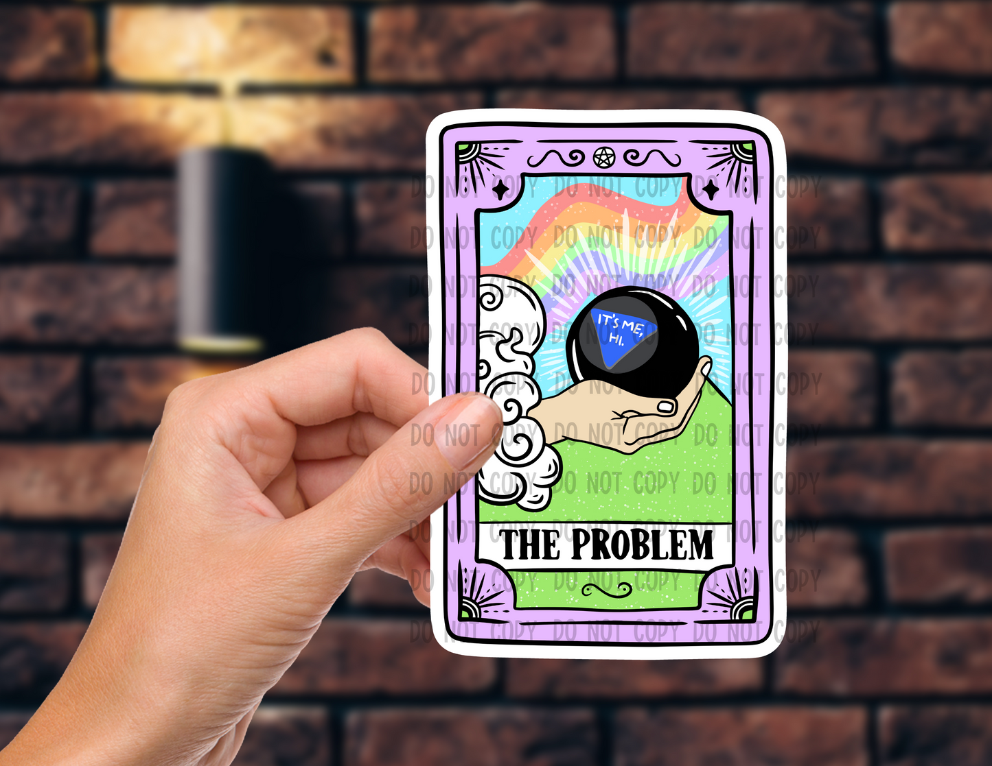 The problem - Vinyl Sticker