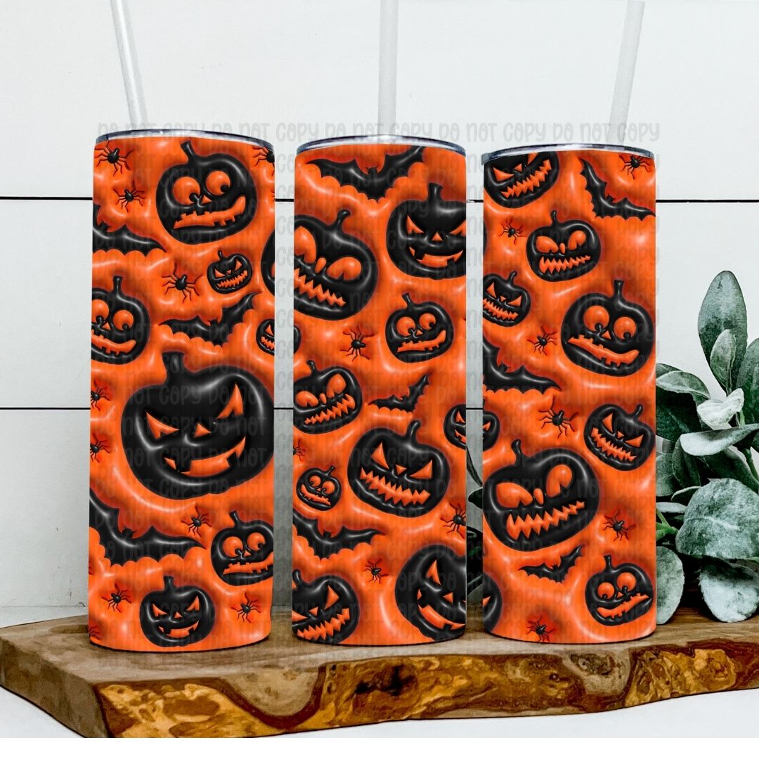 Pumpkins - Sublimation 20oz Tapered or Straight Wrap