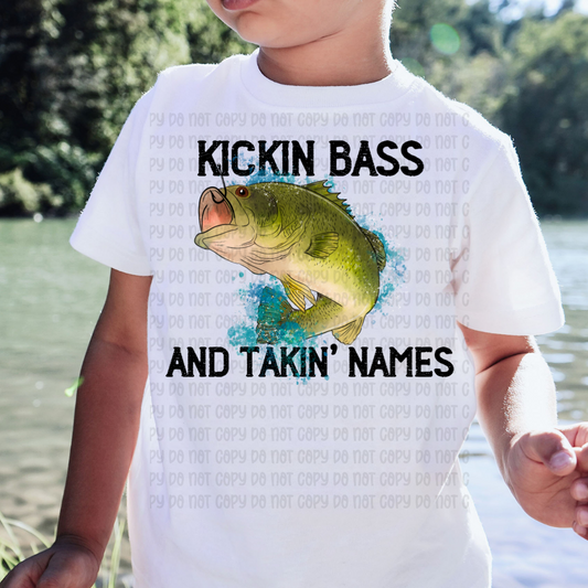 Kickin Bass - DTF