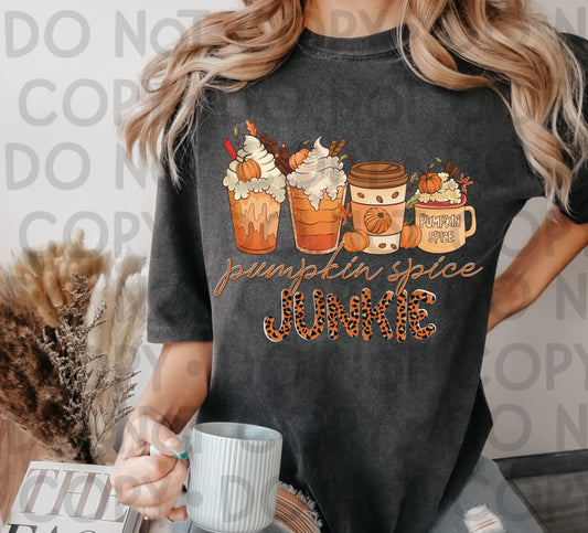 Pumpkin Spice Junkie - DTF