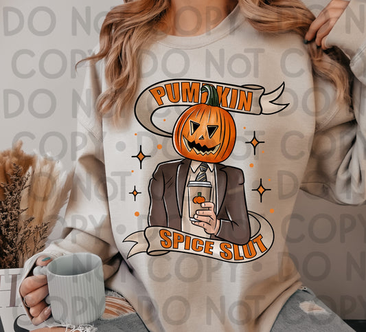 Pumpkin Spice Slut - DTF