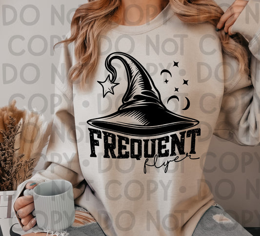 Frequent Flyer Witch - DTF