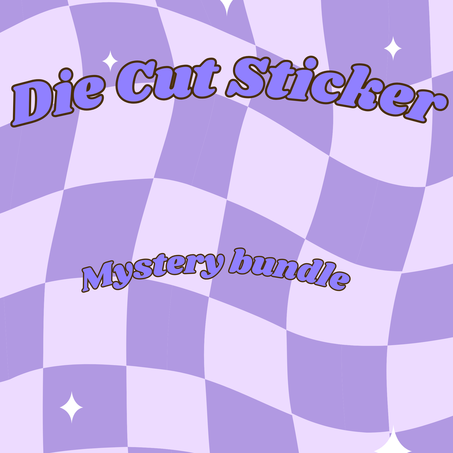 Die Cut Mystery Stickers 3" - Stickers