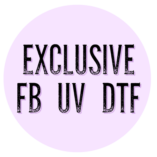 Exclusive FB UV DTF Wrap 16oz - UV DTF
