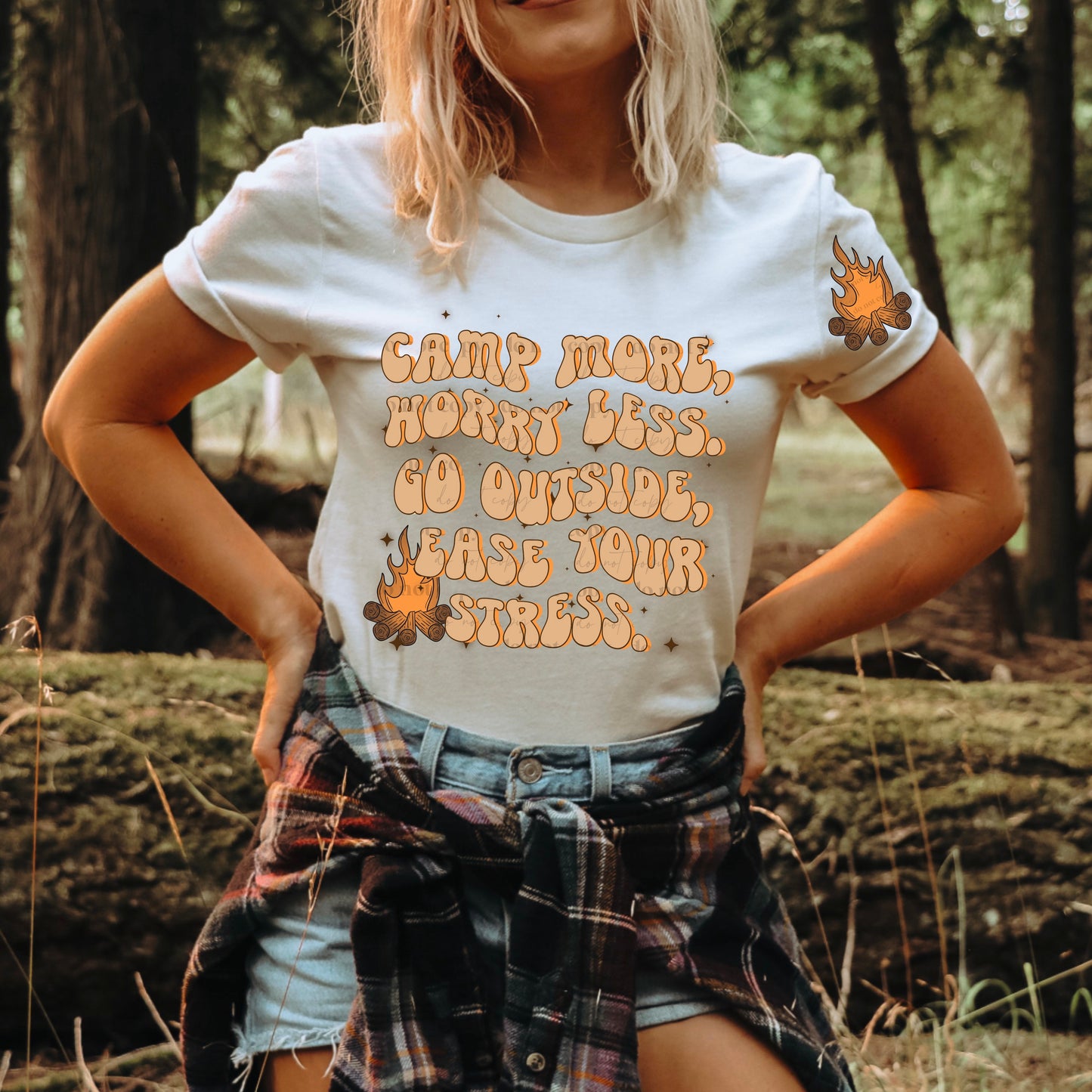 Camp more worry less - DTF