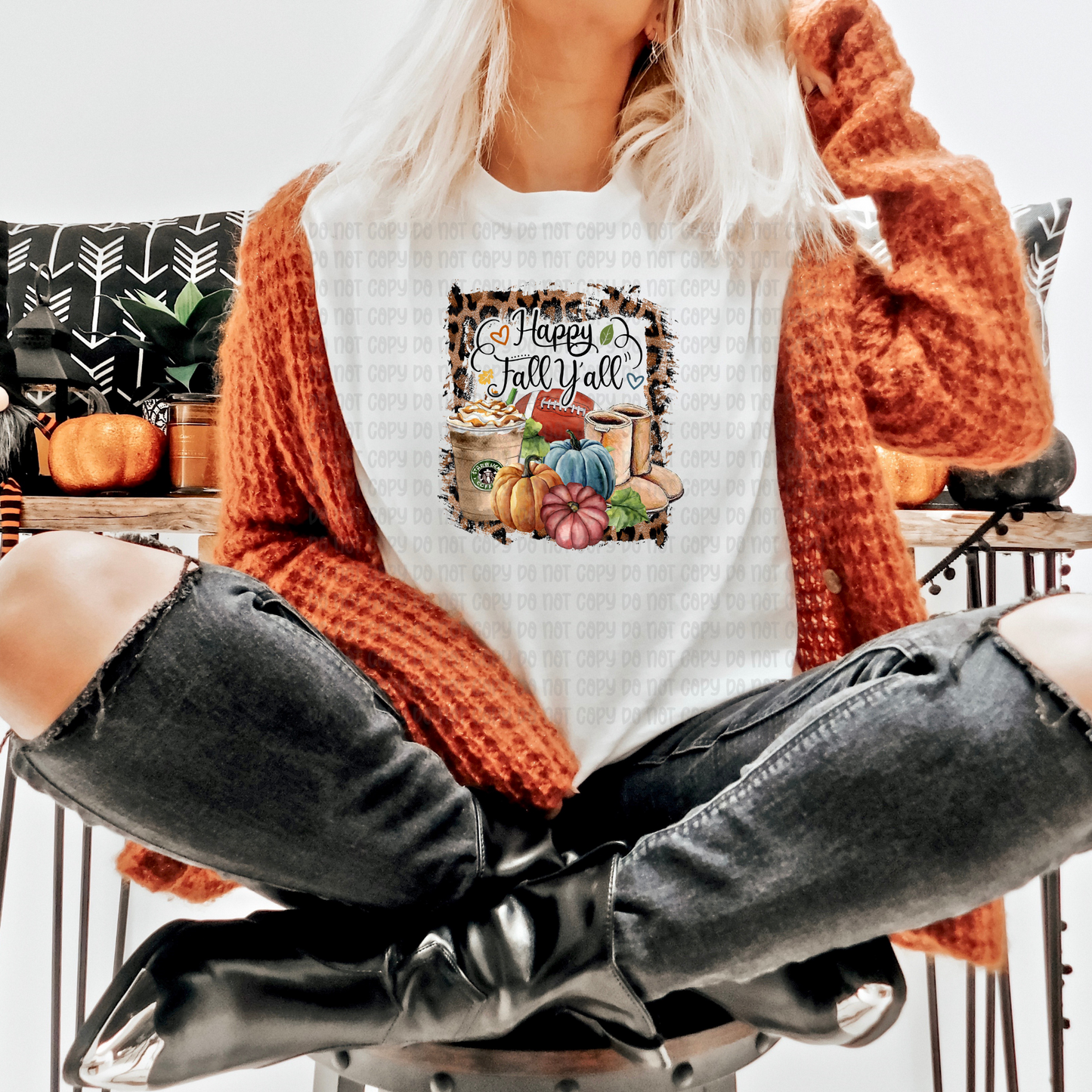 Happy Fall Y'all - DTF