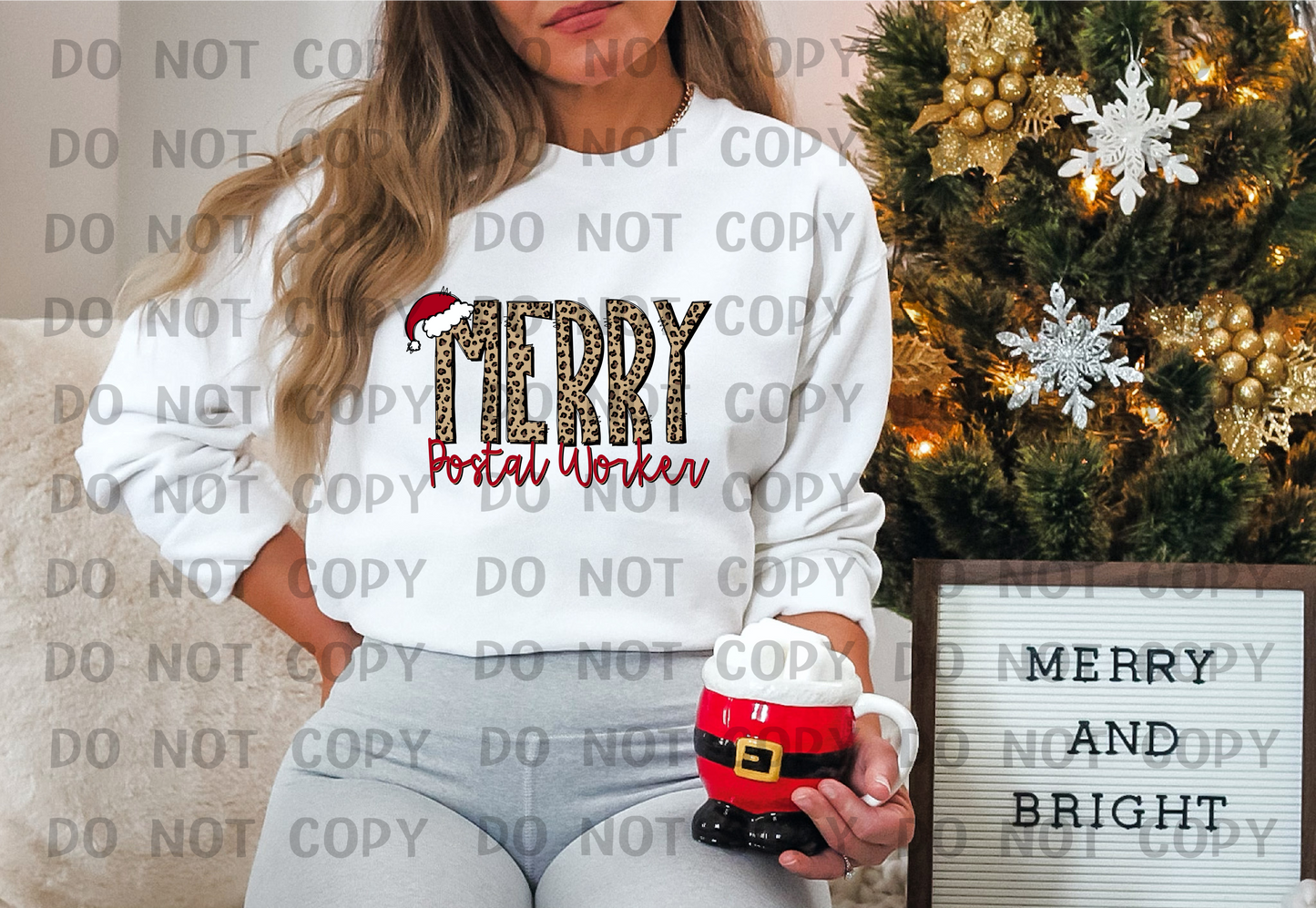 Merry Postal worker - DTF