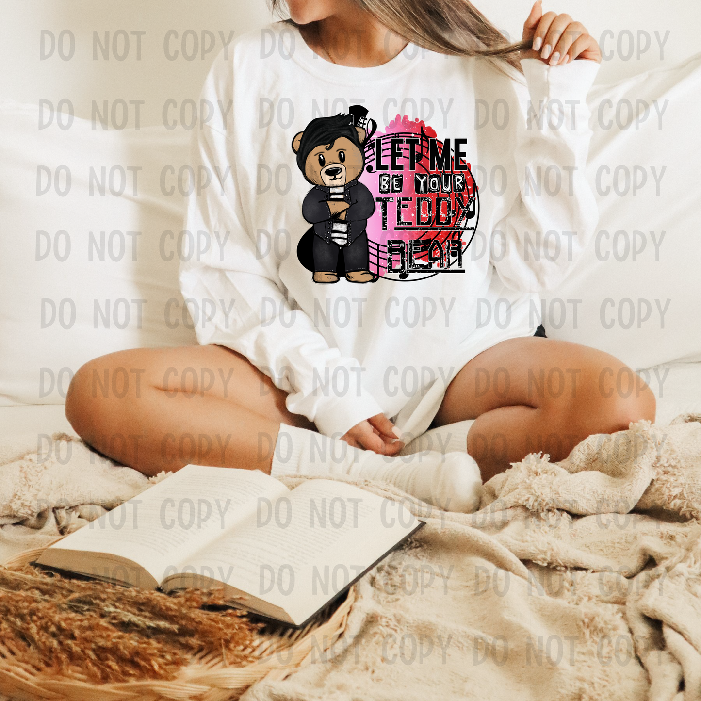 Let me be your teddy bear - DTF