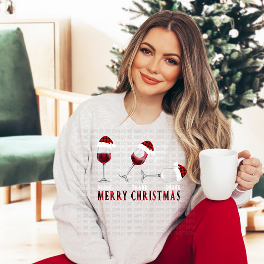 Drink drank drunk - DTF